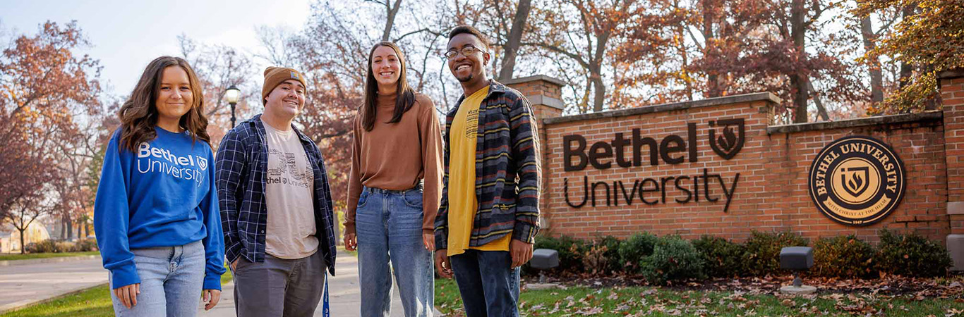 Bethany University Admissions students on campus