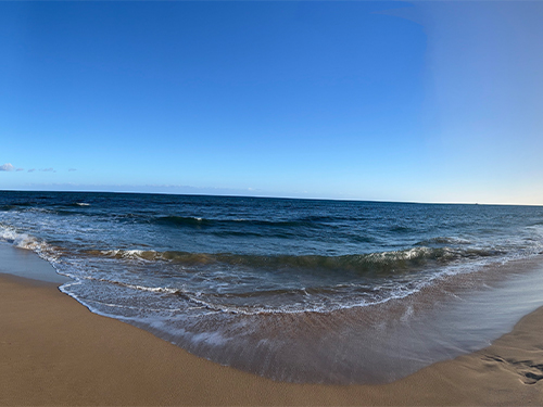 Photo of a beach