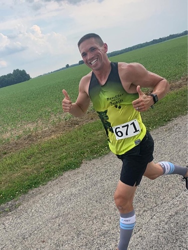 Bruce running