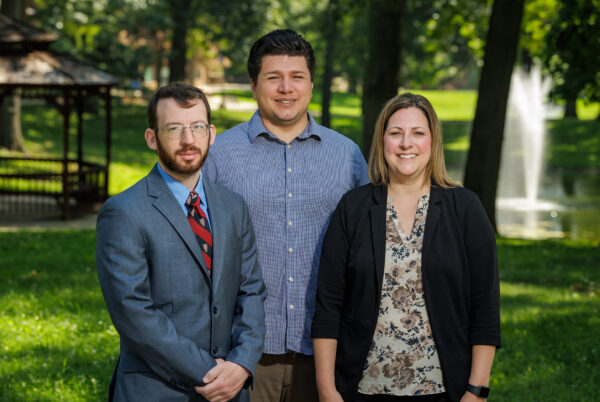 A group of staff members