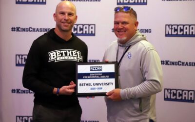 Bethel University Wins the NCCAA Presidential Award for the Second Consecutive Year